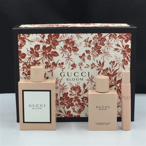 gucci bloom perfume gift set|gucci bloom 100ml gift set.